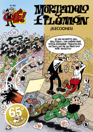 MORTADELO Y FILEMN. ELECCIONES! (OL! MORTADELO 203)