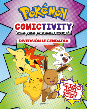 POKMON COMICTIVITY - DIVERSIN LEGENDARIA! ASH Y GOH EN LA REGIN JOHTO