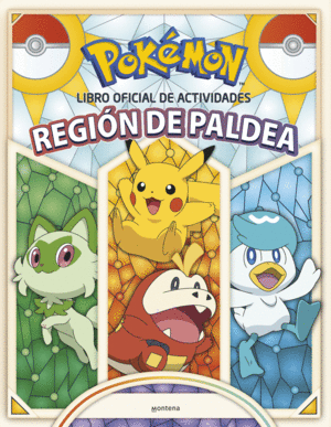 POKMON. ACTIVIDADES - REGIN DE PALDEA. LIBRO OFICIAL DE ACTIVIDADES