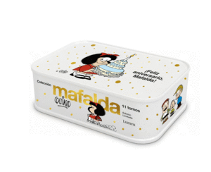 COLECCIN MAFALDA: 11 TOMOS EN UNA CAJA DE LATA (EDICIN FELIZ ANIVERSARIO, MAF